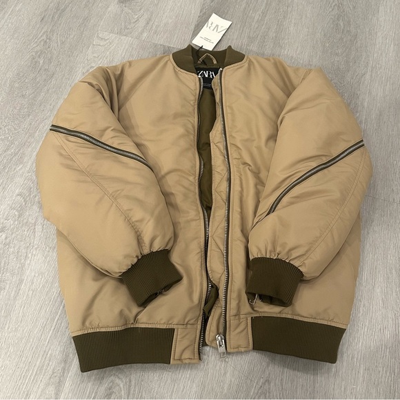Zara Jackets & Blazers - Oversized nylon bomber